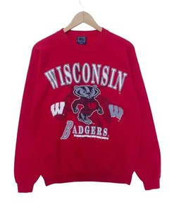 Wisconsin Badgers Vintage Style Pullover Sweatshirt Bundle, Perfect for NCAA Fans