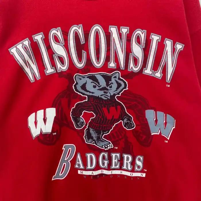 Wisconsin Badgers Vintage Style Pullover Sweatshirt Bundle, Perfect for NCAA Fans - Image 2