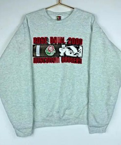 Wisconsin Badgers Vintage Style Rose Bowl Crewneck Sweatshirt, Hoodie, T-Shirt