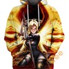 Witch Mercy All Over Print Hoodie with Customizable Design