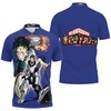 Witness the Ultimate Battle in My Hero Academia Todoroki Shouto, Iida's Fighting Spirit 3D All Over Print Polo Shirt