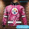 Women Cancer Support Hoodie - Steelers All Over Print Hoodie