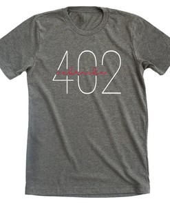 Women'S Premium Nebraska Huskers Shirt, 402 Area Code, Nebraska Shirt Cornhuskers T Shirt Nebraska Cornhusker Tshirt