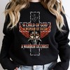 Women's Christian Knight Tee - Child of God, Warrior, and Woman of Faith Gift