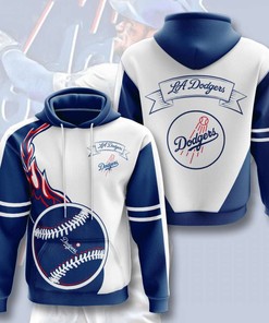 Women's Los Angeles Dodgers All Over Print Hoodie with Unique Design