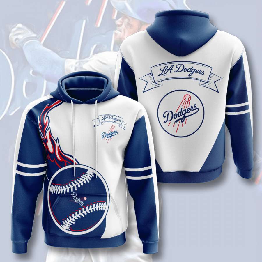 Women's Los Angeles Dodgers All Over Print Hoodie with Unique Design
