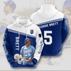 Women's Los Angeles Dodgers Custom All Over Print Hoodie