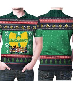 Wu Tang Clan Hip Hop Legend Ugly Christmas 3D All Over Print Polo Shirt with 3D T-Shirt Ideas
