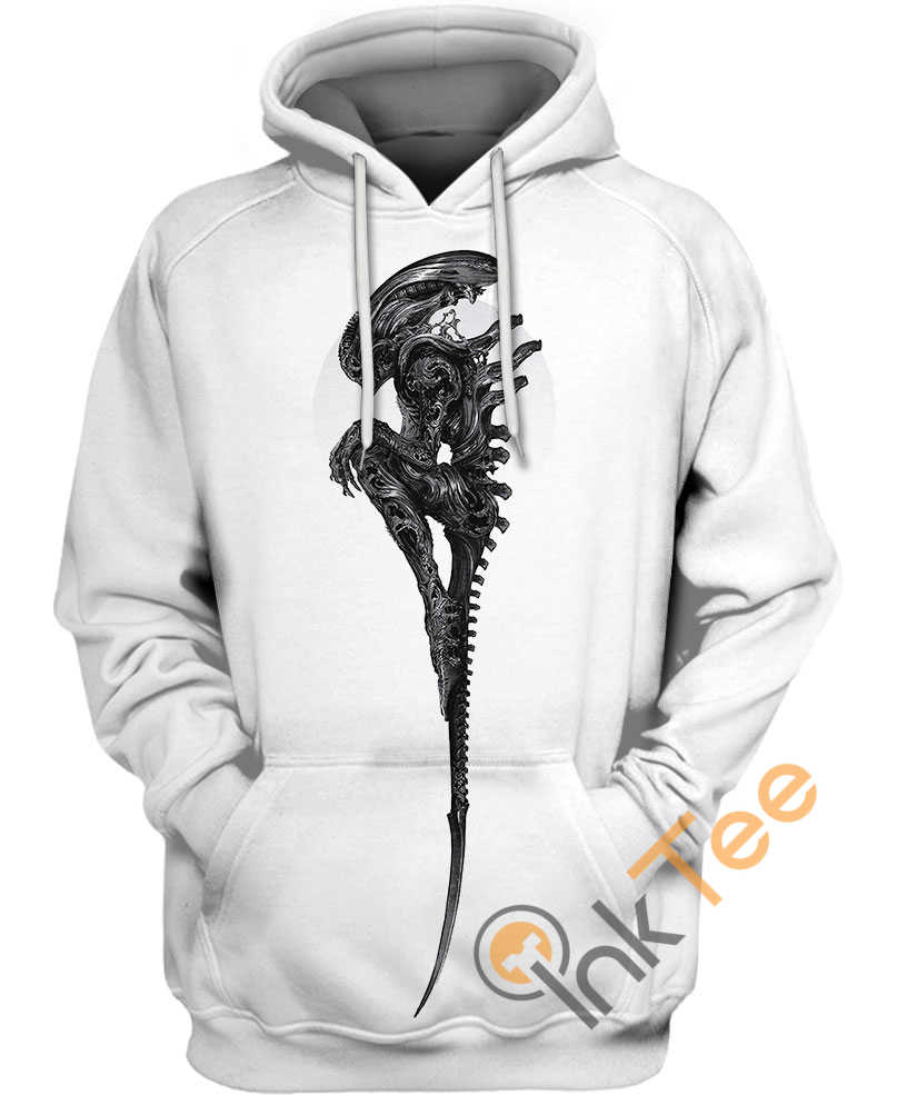 Xenomorph Prime Alien Sci-Fi Horror Hoodie 3D Print All Over
