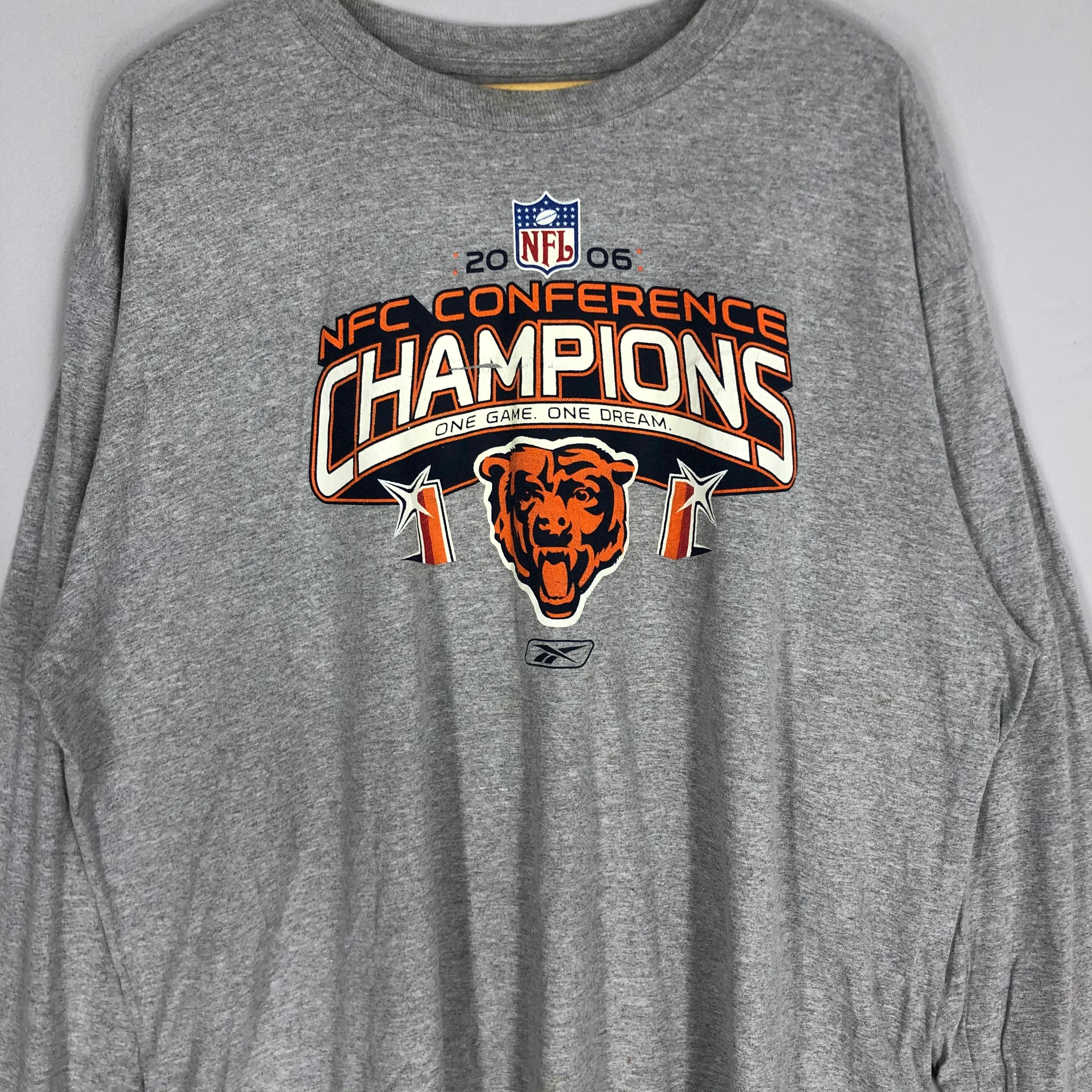 Y2K Chicago Bears NFL Champion Sweatshirt T-shirt Ideal Gift for NFL Fans - Image 2