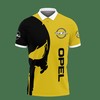 Yellow 3D Printed Opel Ttt-Va Polo Shirt: Perfect Athleisure Addition