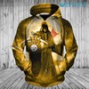 Yellow Death Holding Logo - Steelers All Over Print Hoodie
