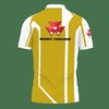 Yellow Polo Shirt with Massey Ferguson Nct-Va 3D Print Ver 2: High-Quality Material and Comfortable Fit