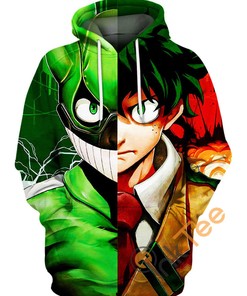 Young Hero Split 3D Hoodie
