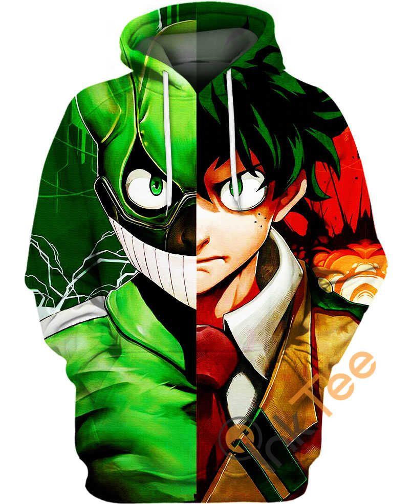 Young Hero Split 3D Hoodie
