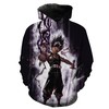 Yu Yu Hakusho Hiei Dragon Of The Darkness Flame Hoodie 3D All Over Print