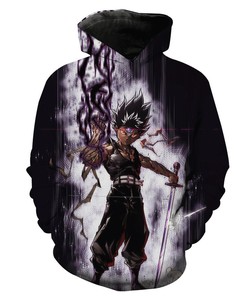Yu Yu Hakusho Hiei Dragon Of The Darkness Flame Hoodie 3D All Over Print
