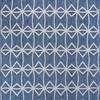 nuLOOM Saunders Geometric Indoor/Outdoor Area Rug in Blue or Light Grey with Optical Illusion Design