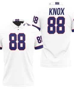 vintage Polo Shirt featuring Dawson Knox and inspired by the American football 3D designed allover
