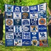 #1 Fan Ncaa Kentucky Wildcats Loved Quilt Bedding Set