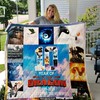 10 Year Of How To Train Your Dragon Quilt Blanket with Cute Dragon Characters