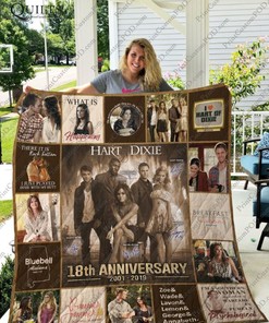 18th Anniversary Hart Of Dixie Quilt Bedding Set for TV Show Fans