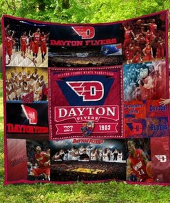 1903 Dayton Flyers NCAA Vintage Collection Quilt Blanket