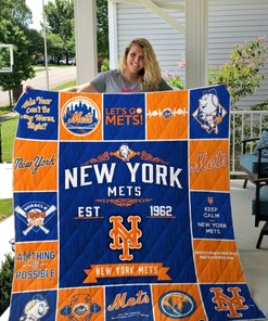 1962 New York Mets Quilt Blanket - Celebrate a Historic Moment in Baseball