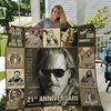 21st Anniversary The Big Lebowski Collection Bed Set for Boys with Quilt Blanket