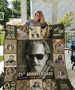 21st Anniversary The Big Lebowski Collection Bed Set for Boys with Quilt Blanket