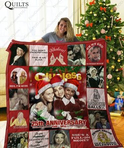 25th Anniversary Mofi Clueless Quilt Blanket for Movie buffs
