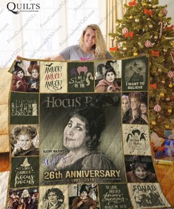 26th Anniversary Hocus Pocus Collection Quilt Bedding Set, Perfect for Halloween Fans