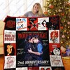 2nd Anniversary Mofi Moulin Rouge The Musical Collection Quilt Blanket with Vintage Style