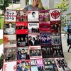 30 Seconds to Mars Fans Quilt Blanket - For Fans Who Love the Alternative Rock Band