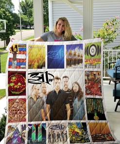 311 Quilt Blanket 03 with Musician Theme