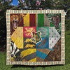 3D Hogwarts Logo Harry Potter Quilt Blanket