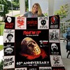 40th Anniversary Halloween Collection Quilt Blanket for Fans