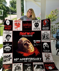 40th Anniversary Halloween Collection Quilt Blanket for Fans