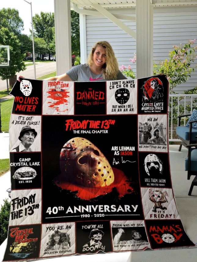 40th Anniversary Halloween Collection Quilt Blanket for Fans