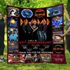 42 Years of Def Leppard Inspired Full-Size Quilt Bedding Set for Rock Fans