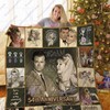 54th Anniversary I Dream of Jeannie Vintage Quilt Blanket with Heartwarming Quote and Comfortable Material