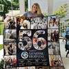 56 Years Of General Hospital Quilt Blanket with Quotes