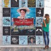 56th Anniversary Mary Poppins Poster Quilt Blanket - 56th Anniversary Mary Poppins Poster Vintage Quilt Bedding Set