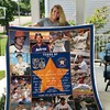 58 Years Of Houston Astros Years Signed Quilt Blanket for Baseball Lovers