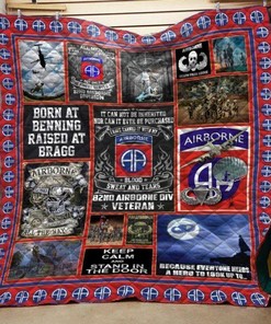 82nd Airborne Veteran Quilt: A Symbol of Courage
