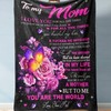A Butterfly Fleece Blanket for Moms Who Make the World Beautiful