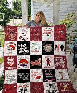 A Christmas Story T-Shirt Vintage Quilt Bedding Set for Boys