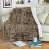 A Daughter's Warmth And Love Shown Through Fleece Blanket