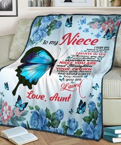 A Heartfelt Gift for Nieces - Butterfly Themed Blanket from Aunties