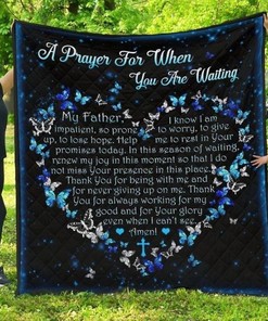 A Heartwarming Blanket for Dad - Butterfly Themed Quilt Bedding Set